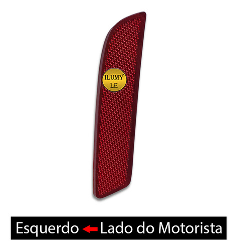 Refletor Parachoque Traseiro Onix Hatch 2025 2024 2023 2022