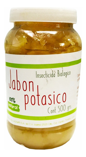 Jabon Potasico 100% Organico Insecticida 500 M. Envio Gratis