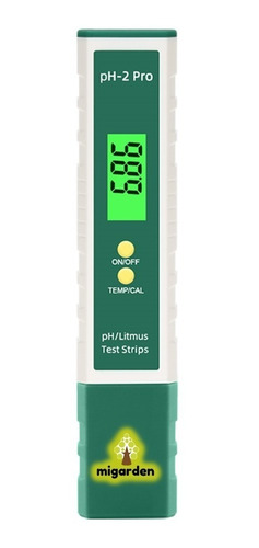 Medidor Digital Ph 2 Pro Temperatura Cambia Color Phmetro