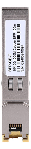 Módulo Sfp Rj45 Gbic 10/100/1000 Conector Sfp De Cobre