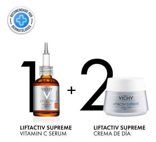 Vichy Liftactiv Serum Vitamina C + Crema Supreme Dia Pnm