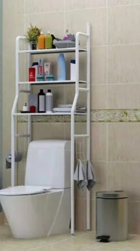 Estante Organizador De Baño 3 Repisas Mueble Moderno