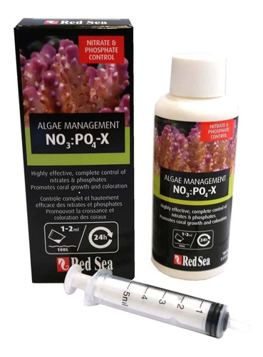 Red Sea Nopox 100ml Nitrate & Phosphate Alga Control Marino