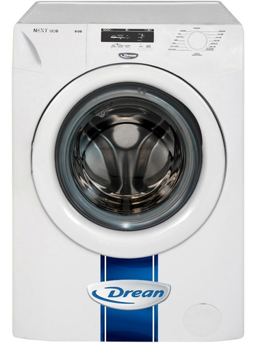 Lavarropas Automático Drean 6.06 Eco 6 Kg 600 Rpm Puerta Xl 