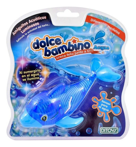 Ditoys Delfin Para El Baño Con Luces - Juguete Agua Bebe