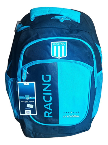 Mochila Racing Oficial Nueva Coleccion V. Crespo 