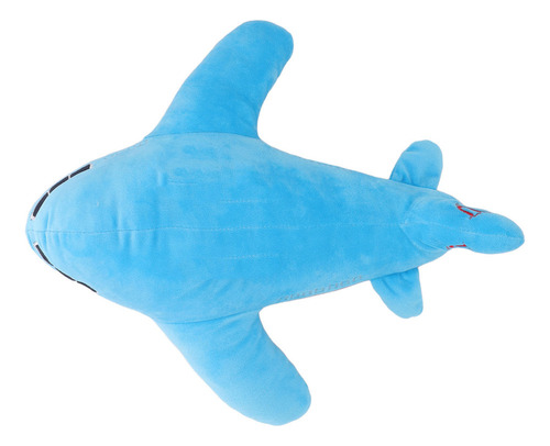 Peluche De Avión De Peluche Azul