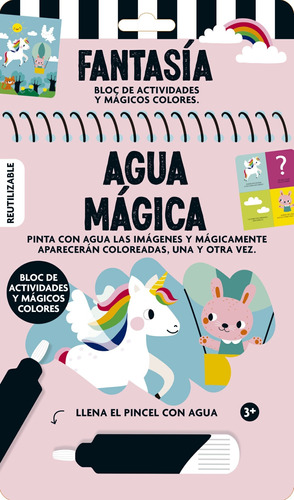 Libro Infantil Unicornios Fantasía - Agua Mágica - Wow Water