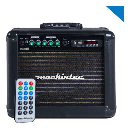 Amplificador Guitarra Violão Bluetooth Usb Maxx Cyber 15wrms