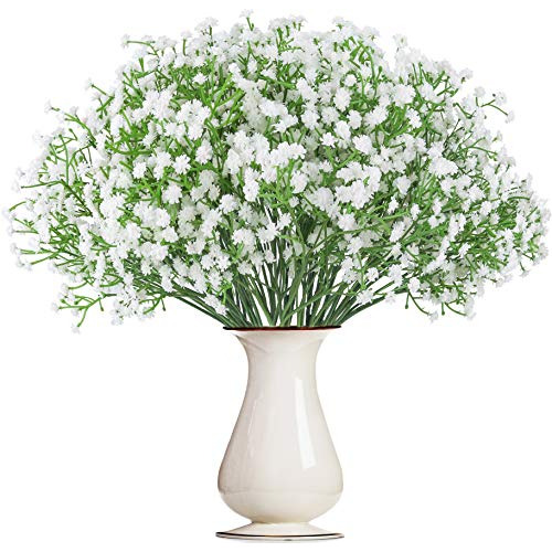 Flores Artificiales De Gypsophila Bosslandy Baby's Brea...