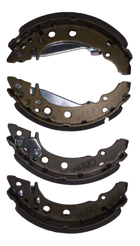 Imagen 2 de 4 de Kit Cintas De Freno Traseras P/ Vw Senda Saveiro Gol 180 Mm