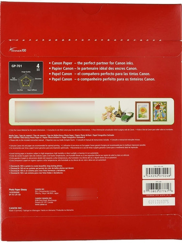Imagen 2 de 3 de Papel Fotografico Canon 200grs