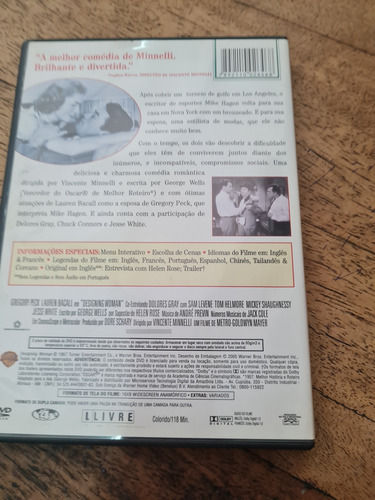 Dvd Teu Nome É Mulher Com Gregory Peck (Usado)