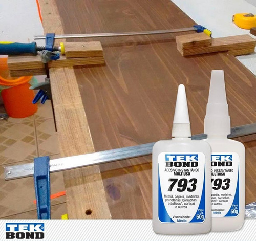 Imagem 4 de 7 de Cola Instantânea Tek Bond 793 100g