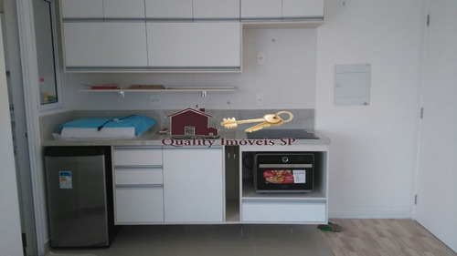 Imagem 3 de 15 de Apartamento Para Locação No Bairro Vila Mariana Em São Paulo - Cod: Qy2440 - Qy2440