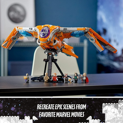 Lego-marvel The Guardians Ship Mod 76193 Space Battleship