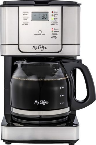 Cafetera Programable Mr. Coffee De 12 Tazas Con Potente