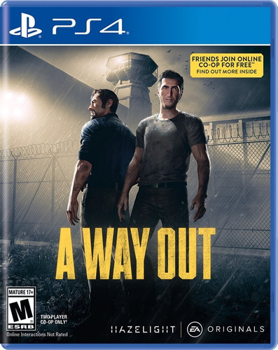 A Way Out Ps4 Selaldo Envio Gratis A Todo Chile En 24 Hrs