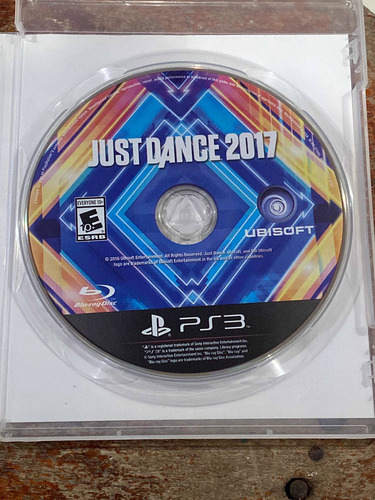 Just Dance 2017 Playstation 3 Ps3 (Usado)