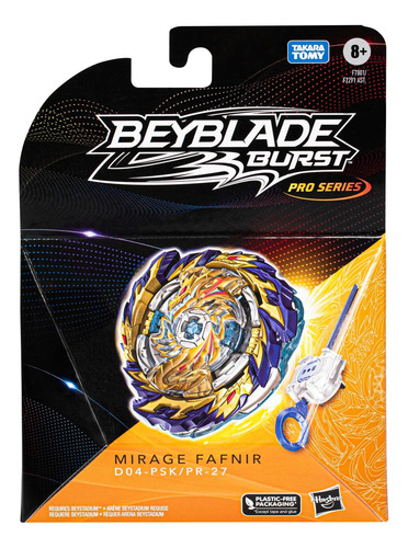 Beyblade Burst Pro Series Mirage Fafnir Spinning Top Starter