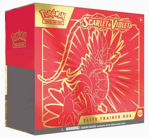 Pokémon Tcg Caja De Entrenamiento Elite Scarlet & Violet