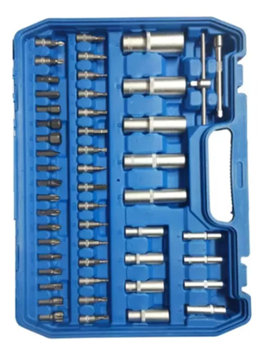 Caja 108 Piezas Set Juego Tubos Bocallaves 1/2 1/4 Llave Veoquiero