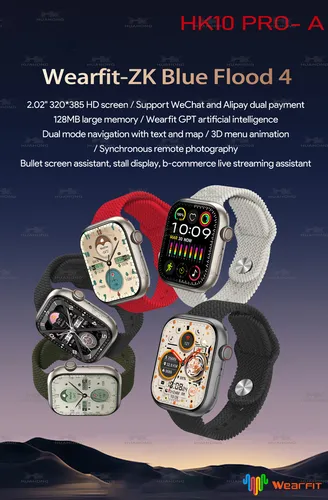 Reloj Inteligente Deportivo Hk10 Pro-a 2.02 Amoled Con Chatgpt Nfc
