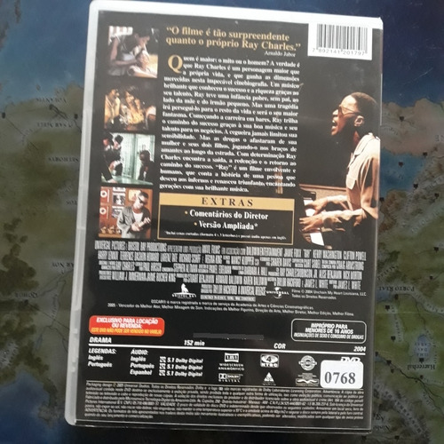 Ray Charles Filme Dvd Original / Jamie Foxx
