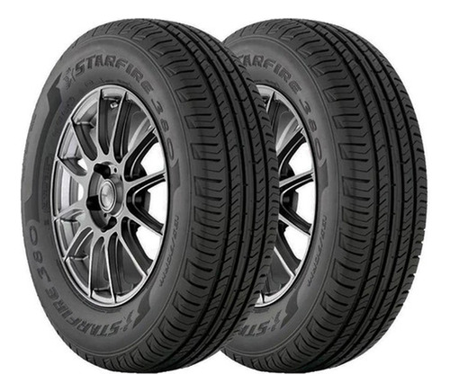 Paquete De 2 Llantas 185/70 R13 Starfire Sf380 86t Msi