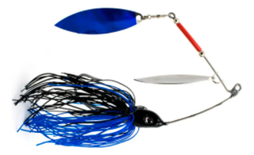 Isca Moro Deconto Spinner Bait 6/0 30g Cor 338 Preto E Azul