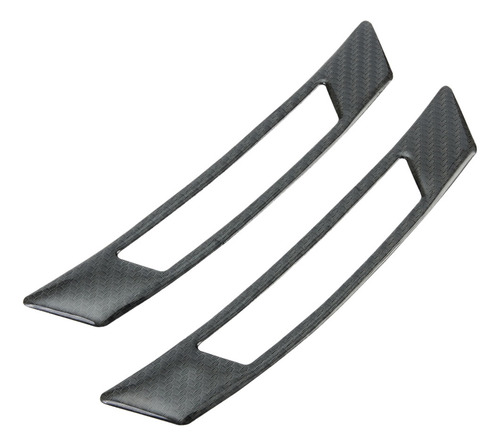 Juego De 2 Pegatinas Reflectantes Dobles De Fibra De Carbono