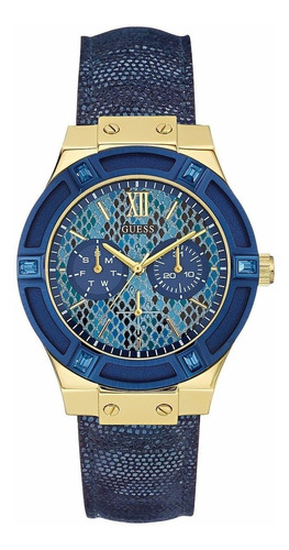 Reloj Guess Dama U0289l3  100%   Original Cuero