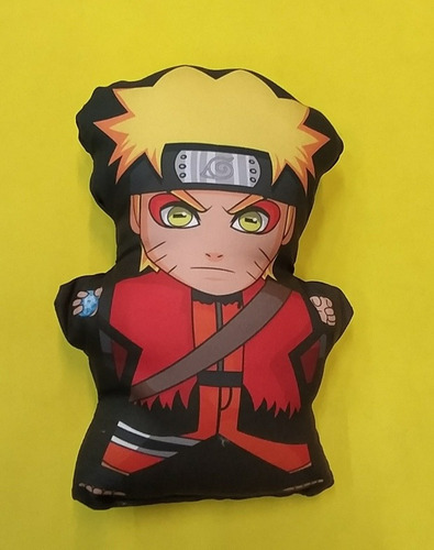 Naruto Muñeco Juguete Tela Muy Acolchonado 22cm Almohadon