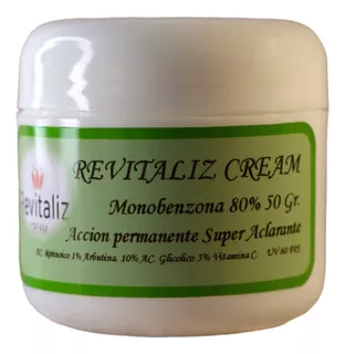 Crema Aclarante Permanente (monobenzona 50 Gr Al 80%)