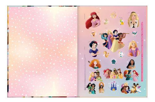 Caderno Brochura Caligrafia Princesas 40 Folhas Tilibra