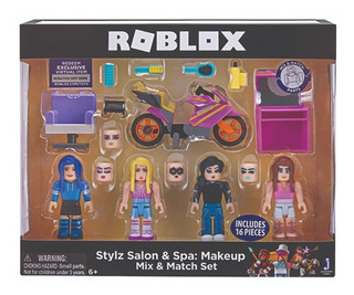 Pack Roblox En Mercado Libre Argentina - roblox 19863 celebrity collection stylz salon and spa 4 action figurines