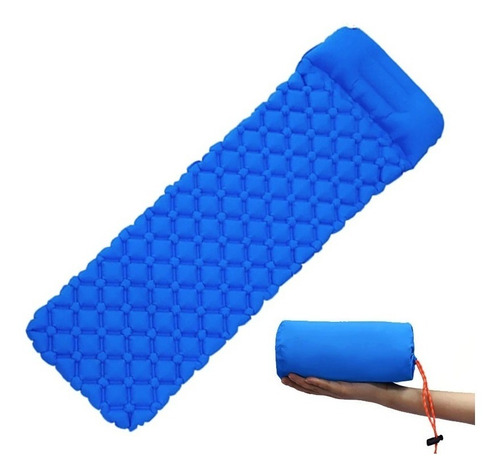 Colchoneta Inflable Camping Ultraligera Colchón Plegable    