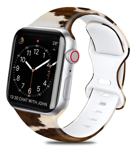 Banda Deportiva Compatible Iwatch Banda De Leopardo 38 ...