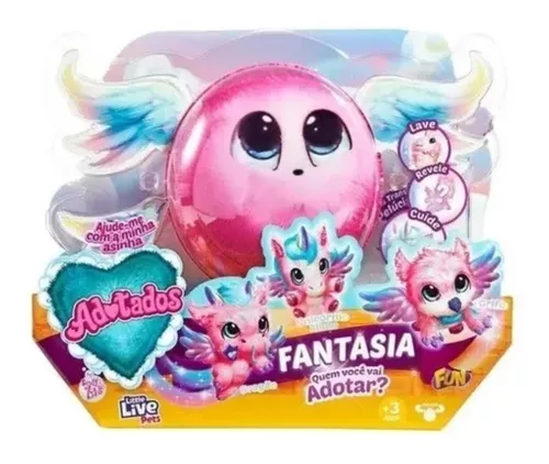 Pelúcia Adotados Fur Balls Fantasia Surpresa Serie 5 F00270