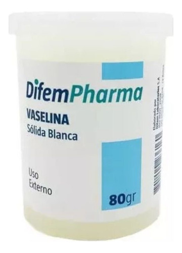 Vaselina Solida Blanca 80 Gr  Difem Pharma 