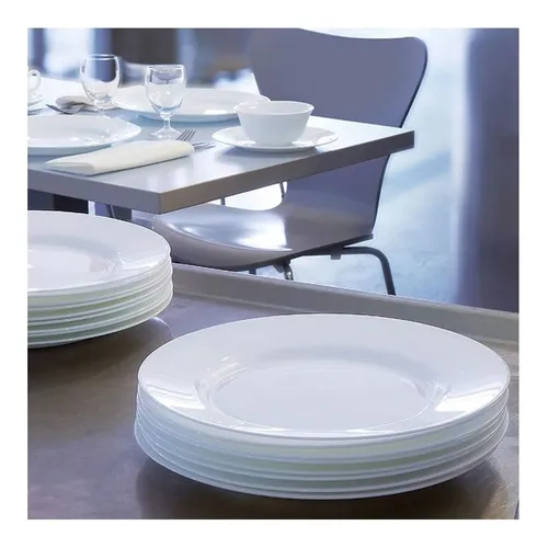 Plato luminarc blanco sale