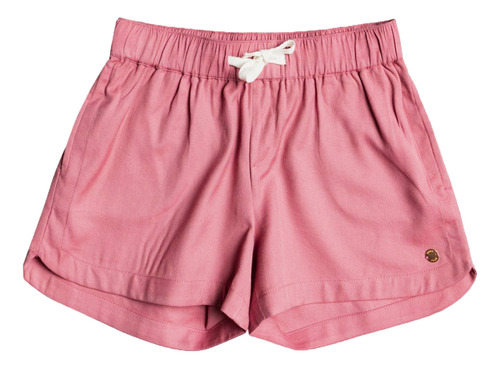 Short Roxy Una Mattina Niña Rosado