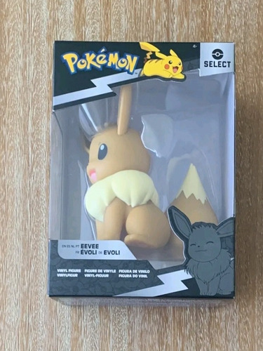 Eevee Figura Pokemon Select Jazwares (Usado)