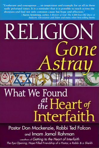 Religion Gone Astray, De Pastor Don Mackenzie. Editorial Jewish Lights Publishing, Tapa Blanda En Inglés