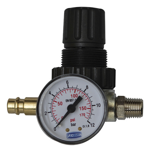 Regulador Presion Aire Con Man Metro Conexi N R Pida N0.7200
