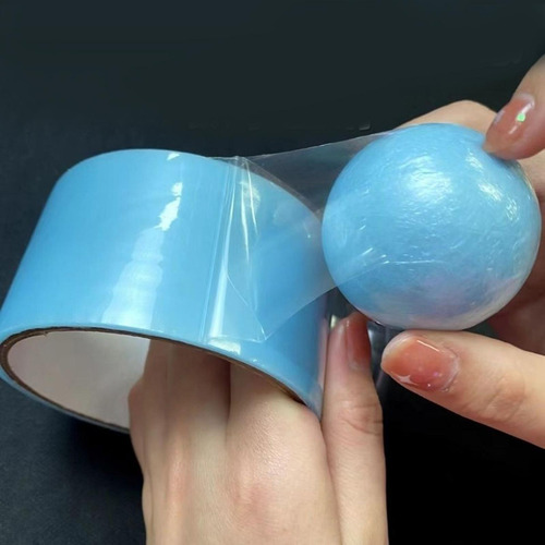 Sticky Ball Rolling Tape Game Wire Drawing Ball Cinta Verde