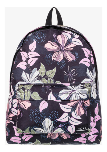 Mochila Sugar Baby Printed (kvj5) Roxy Color Negro
