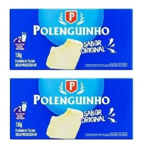 Caixa Polenguinho 16 Unidades 17g Cada Caixa Com 136g