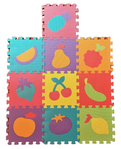Tapete Armable Kidz Time 10 Pz De 29x29cm / 8mm