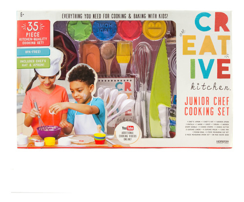 Conjunto De Cocina Junior Chef Creativo